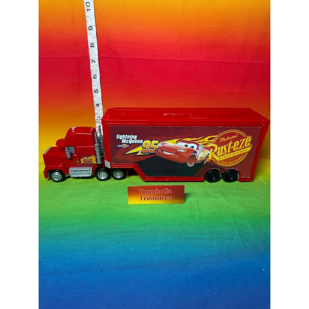Disney Pixar Cars Transforming Mack Truck Hauler Playset